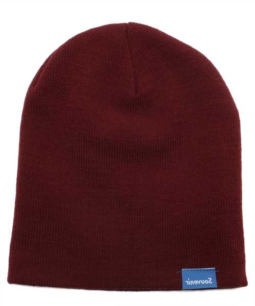 WHO'S WHO gallery（フーズフーギャラリー）の「【rinevuos】ショートビーニー（ニットキャップ/ビーニー・メンズ・ブラック/ホワイト/ネイビー/ワインレッド/ブルー/レッド・FREE）」の6枚目の写真