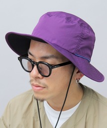 A.M.S. | HIDETRADING PRODUCT / 撥水 ポリエステル アドベンチャーハット / サファリハット / つば広 / UVカット(ハット)