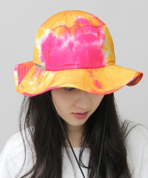 A.M.S.(エーエムエス)の「撥水加工ポリエステル 軽量 ソフト アドベンチャーハット 99.9%UVカットモデル(ハット・メンズ・ブラック/パープル/ネイビー/グレー/カーキ/カモフラージュ/ベージュ/レッド/ブルー/グリーン/ホワイト系その他2/ブラック系その他2/ブルー系その他2/ブルー系その他3/イエロー系その他3/オレンジ系その他3/グレー系その他/ブラック系その他4/ブルー系その他4・M)」の18枚目の写真