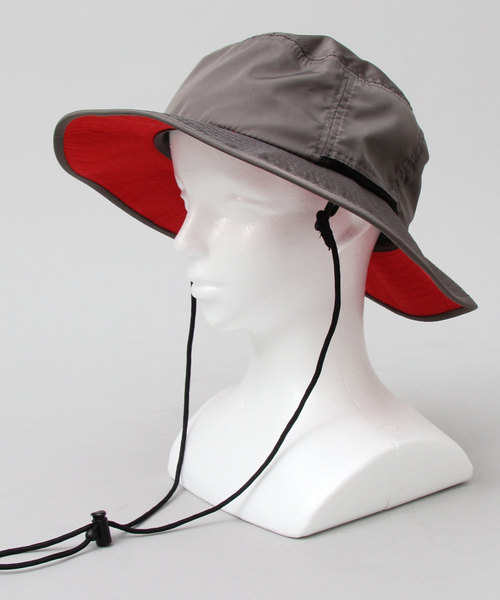 A.M.S.(エーエムエス)の「撥水加工ポリエステル 軽量 ソフト アドベンチャーハット 99.9%UVカットモデル(ハット・メンズ・ブラック/パープル/ネイビー/グレー/カーキ/カモフラージュ/ベージュ/レッド/ブルー/グリーン/ホワイト系その他2/ブラック系その他2/ブルー系その他2/ブルー系その他3/イエロー系その他3/オレンジ系その他3/グレー系その他/ブラック系その他4/ブルー系その他4・M)」の21枚目の写真