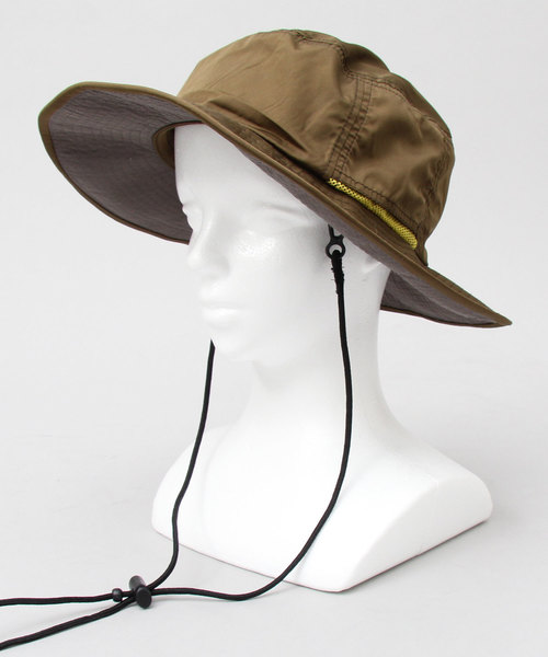 A.M.S.(エーエムエス)の「撥水加工ポリエステル 軽量 ソフト アドベンチャーハット 99.9%UVカットモデル(ハット・メンズ・ブラック/パープル/ネイビー/グレー/カーキ/カモフラージュ/ベージュ/レッド/ブルー/グリーン/ホワイト系その他2/ブラック系その他2/ブルー系その他2/ブルー系その他3/イエロー系その他3/オレンジ系その他3/グレー系その他/ブラック系その他4/ブルー系その他4・M)」の20枚目の写真