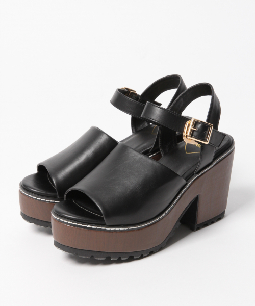 Heather（ヘザー）の「ヒールサボサンダル　837644（サンダル・レディース・ブラック/ブラウン系その他/アニマル・MEDIUM/LARGE）」の12枚目の写真