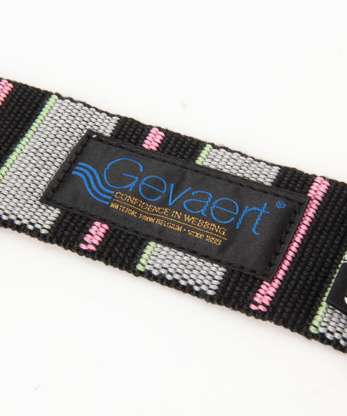 GEVAERT（ゲバルト）の「GEVAERT / マルチボーダー リバーシブル ベルト（ベルト・メンズ・ブラウン/ピンク/レッド/ライトブルー・ONE SIZE）」の18枚目の写真