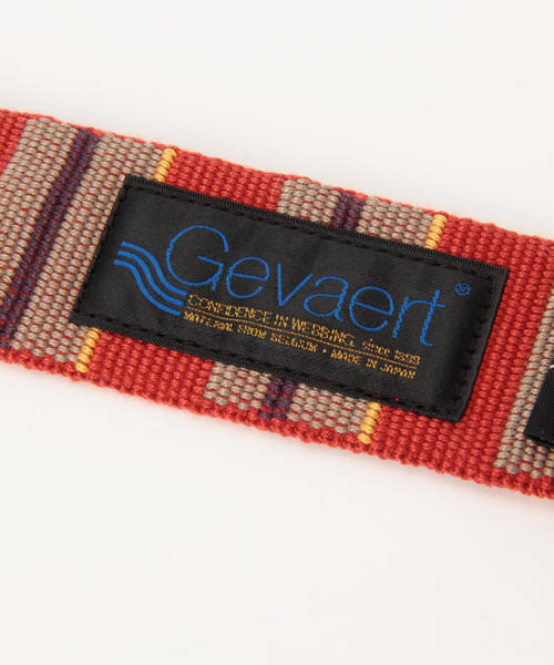 GEVAERT（ゲバルト）の「GEVAERT / マルチボーダー リバーシブル ベルト（ベルト・メンズ・ブラウン/ピンク/レッド/ライトブルー・ONE SIZE）」の9枚目の写真