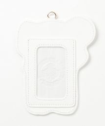 ヒステリックミニ　折りたたみバスケット　teddyホワイト ヒステリックミニ 折りたたみバスケット teddyホワイト ヒスミニ