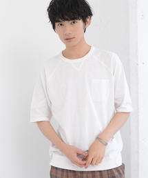 coen | ガゼットスラブハーフスリーブTシャツ(Tシャツ/カットソー)