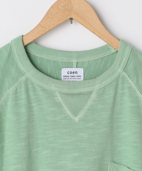 coen（コーエン）の「ガゼットスラブハーフスリーブTシャツ（Tシャツ/カットソー・メンズ・ケリー/オレンジ系その他/ホワイト/ネイビー・LARGE/MEDIUM/SMALL/X-LARGE）」の19枚目の写真