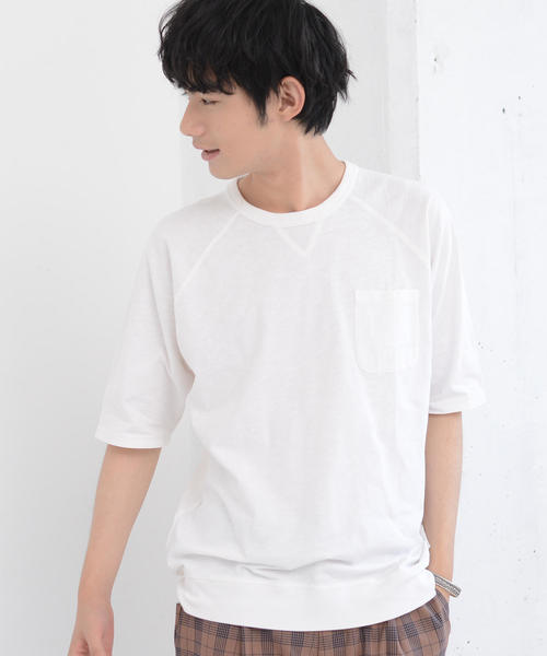 coen（コーエン）の「ガゼットスラブハーフスリーブTシャツ（Tシャツ/カットソー・メンズ・ケリー/オレンジ系その他/ホワイト/ネイビー・LARGE/MEDIUM/SMALL/X-LARGE）」の10枚目の写真