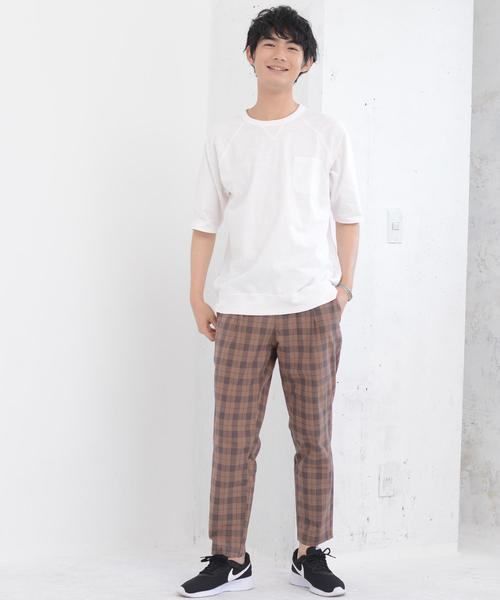 coen（コーエン）の「ガゼットスラブハーフスリーブTシャツ（Tシャツ/カットソー・メンズ・ケリー/オレンジ系その他/ホワイト/ネイビー・LARGE/MEDIUM/SMALL/X-LARGE）」の9枚目の写真