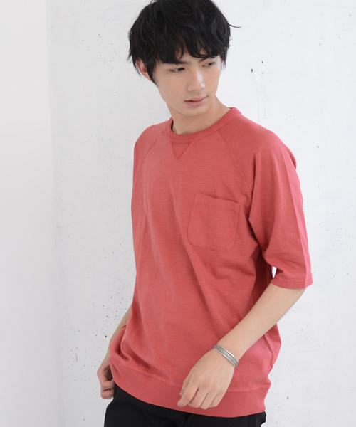 coen（コーエン）の「ガゼットスラブハーフスリーブTシャツ（Tシャツ/カットソー・メンズ・ケリー/オレンジ系その他/ホワイト/ネイビー・LARGE/MEDIUM/SMALL/X-LARGE）」の8枚目の写真