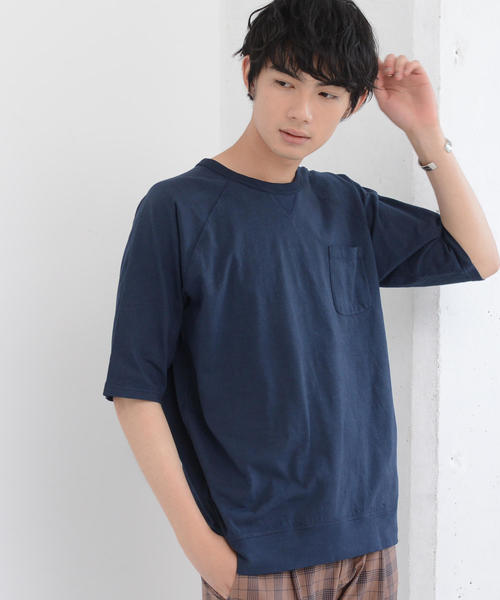 coen（コーエン）の「ガゼットスラブハーフスリーブTシャツ（Tシャツ/カットソー・メンズ・ケリー/オレンジ系その他/ホワイト/ネイビー・LARGE/MEDIUM/SMALL/X-LARGE）」の22枚目の写真