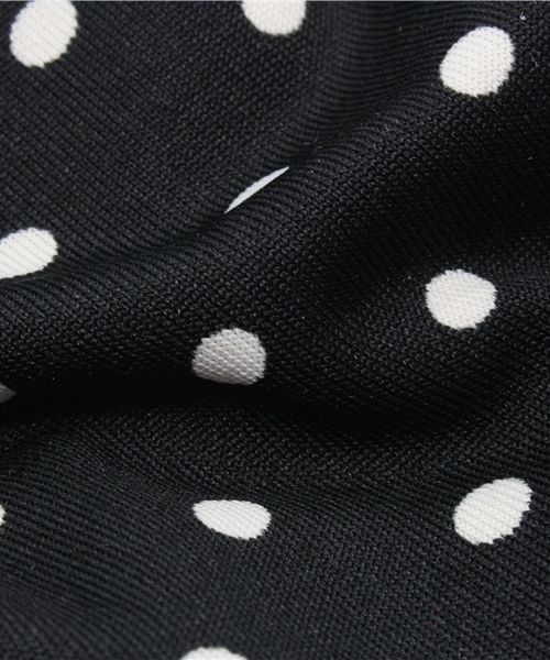 ROSE BUD(ローズバッド)の「(LL ACCESSORIES) 3ZZ008B POLKA DOT HEADBAND(ヘアバンド・レディース・ブラック/ホワイト・ONE SIZE)」の3枚目の写真