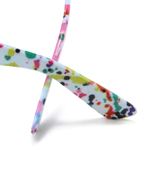 Another Edition（アナザーエディション）の「AE FLOWER SGLS ◆（サングラス・レディース・ホワイト/ブラック・フリー）」の4枚目の写真