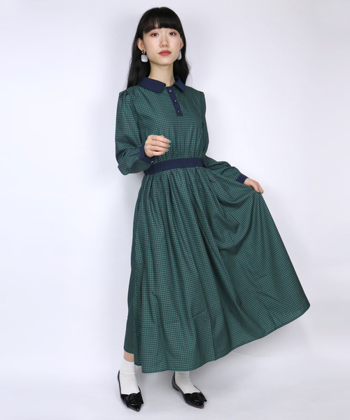 セール 千鳥格子ワンピース ワンピース Paravion Petit Standard パラビオンスタンダードプチ のファッション通販 Zozotown