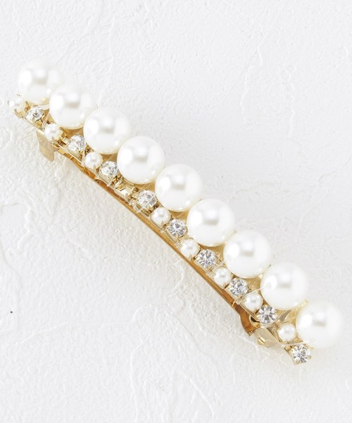 ママスーツ 入卒 アソートフェイクパールバレッタ その他ヘアアクセサリー Grove グローブ のファッション通販 Zozotown