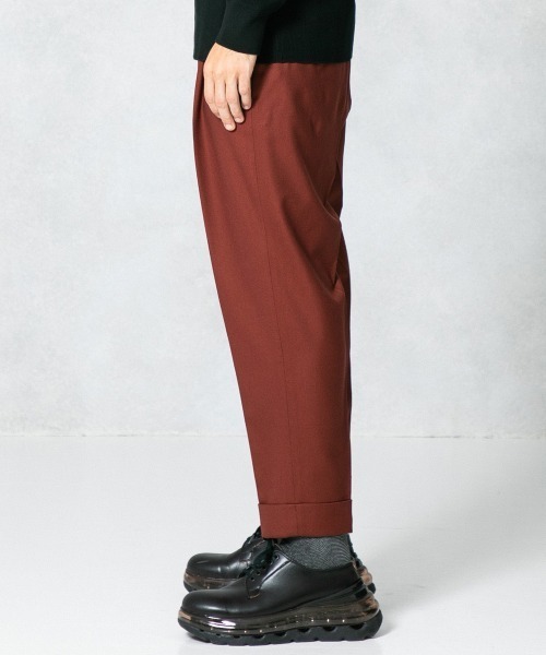 UNITED TOKYO（ユナイテッドトウキョウ）の「フラノカラースラックス（スラックス・メンズ・パープル/グリーン/レンガ・1/2/3）」の10枚目の写真