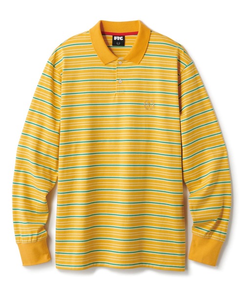 FTC（エフティーシー）の「STRIPE L/S POLO（ポロシャツ）」 - WEAR