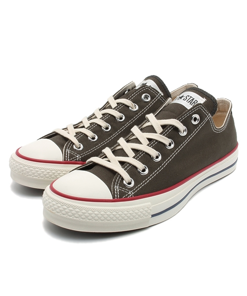 CONVERSE（コンバース）の「ユニセックス 日本製 コンバース オールスター CONVERSE CV ALL STAR J OX（スニーカー・メンズ・ダークグレー/ホワイト/ブラック・27.5cm/23.5cm/27cm/29cm/23cm/26.5cm/24cm/28cm/24.5cm）」の3枚目の写真