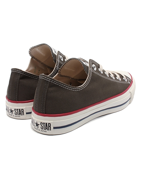 CONVERSE（コンバース）の「ユニセックス 日本製 コンバース オールスター CONVERSE CV ALL STAR J OX（スニーカー・メンズ・ダークグレー/ホワイト/ブラック・27.5cm/23.5cm/27cm/29cm/23cm/26.5cm/24cm/28cm/24.5cm）」の4枚目の写真