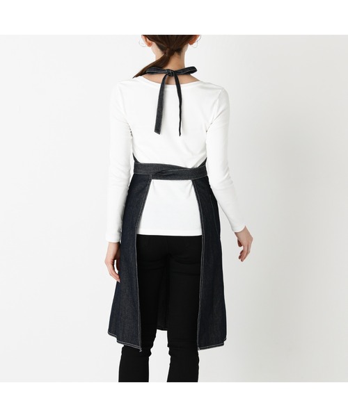 デニエ フルエプロン ブラック（エプロン）｜Francfranc（フランフラン