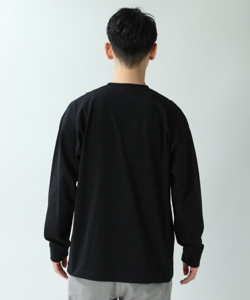 RAGEBLUE(レイジブルー)の「【USAコットン使用】ドロップロンT/871982(Tシャツ/カットソー・メンズ・ホワイト/ライトブルー/ブラック/ベージュ/グリーン系その他/オレンジ系その他・SMALL/MEDIUM/LARGE)」の20枚目の写真