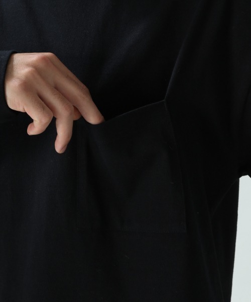 RAGEBLUE(レイジブルー)の「【USAコットン使用】ドロップロンT/871982(Tシャツ/カットソー・メンズ・ホワイト/ライトブルー/ブラック/ベージュ/グリーン系その他/オレンジ系その他・SMALL/MEDIUM/LARGE)」の15枚目の写真