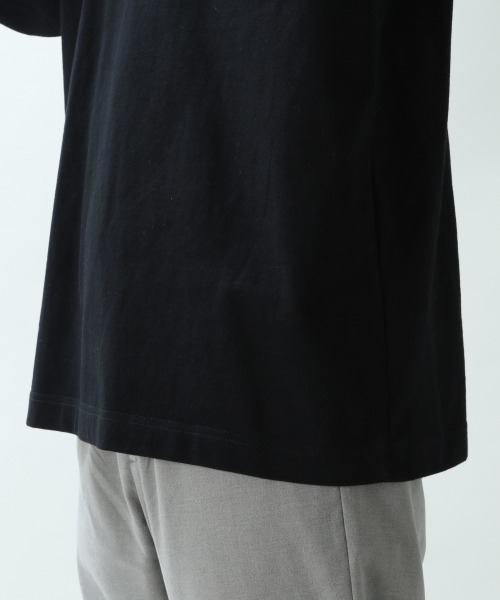 RAGEBLUE(レイジブルー)の「【USAコットン使用】ドロップロンT/871982(Tシャツ/カットソー・メンズ・ホワイト/ライトブルー/ブラック/ベージュ/グリーン系その他/オレンジ系その他・SMALL/MEDIUM/LARGE)」の14枚目の写真