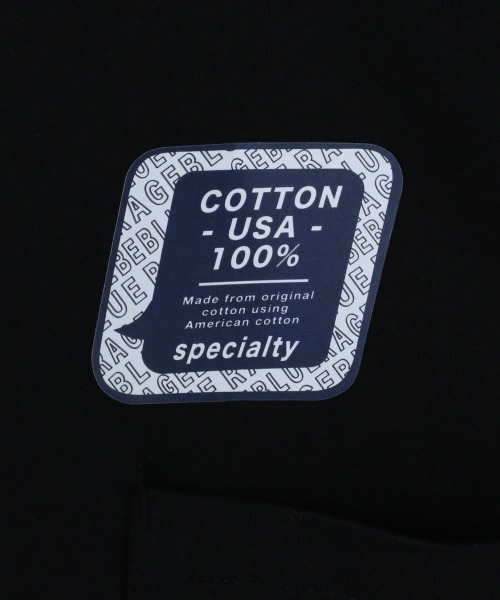 RAGEBLUE(レイジブルー)の「【USAコットン使用】ドロップロンT/871982(Tシャツ/カットソー・メンズ・ホワイト/ライトブルー/ブラック/ベージュ/グリーン系その他/オレンジ系その他・SMALL/MEDIUM/LARGE)」の13枚目の写真