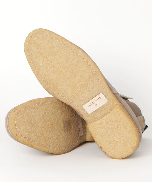 ALLSAINTS（オールセインツ）の「RHETT SUEDE BOOTS | RHETT スエード ブーツ（ブーツ・メンズ・ベージュ系その他・8/9/7/10/6）」の3枚目の写真