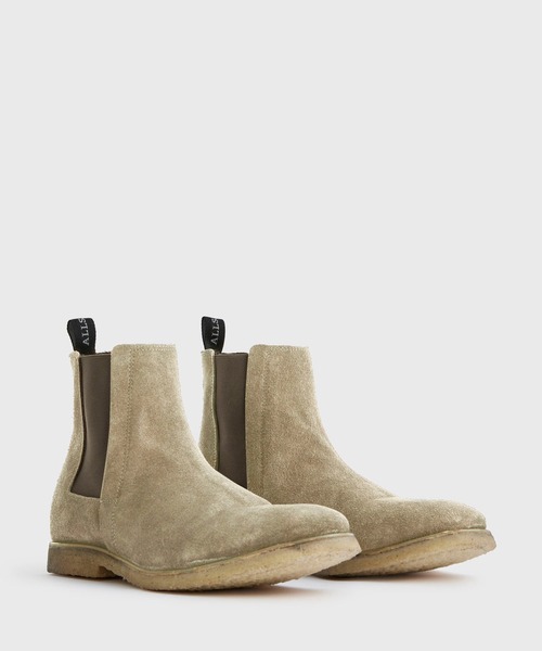 ALLSAINTS（オールセインツ）の「RHETT SUEDE BOOTS | RHETT スエード ブーツ（ブーツ・メンズ・ベージュ系その他・8/9/7/10/6）」の4枚目の写真