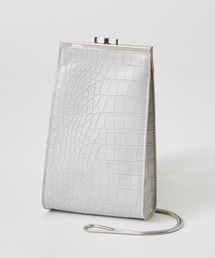 mystic | ミニクロコがま口ショルダー(ショルダーバッグ)