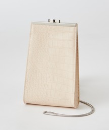 mystic | ミニクロコがま口ショルダー(ショルダーバッグ)