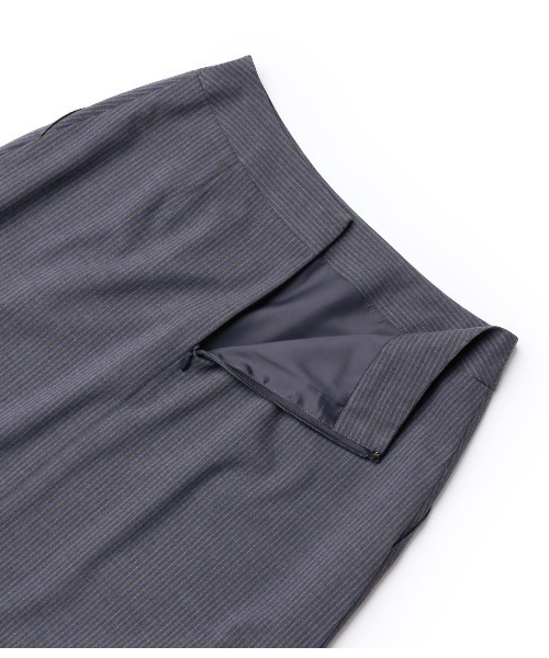 NEWYORKER　 ストライプ スカートスーツ レディース 　ウールカシミアL NEWYORKER L-SIZE｜【L】ウールシャドーストライプ Aライン