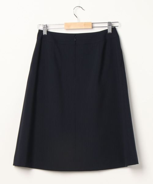 NEWYORKER　 ストライプ スカートスーツ レディース 　ウールカシミアL NEWYORKER L-SIZE｜【L】ウールシャドーストライプ Aライン