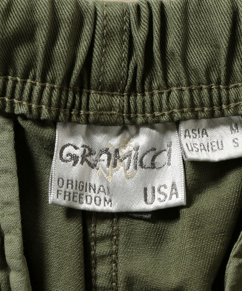 Gramicci（グラミチ）の「GRAMICCI: カーゴショーツ（その他パンツ・メンズ・ブラック/オリーブ・SMALL/MEDIUM/LARGE/X-LARGE）」の11枚目の写真