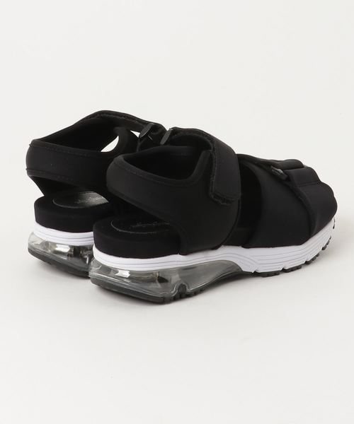 Angelique（アンジェリーク）の「Angelique 1415 スポーティーサンダル（サンダル・レディース・ブラック/グレー・23.5cm/24.5cm/22.5cm/24.0cm）」の3枚目の写真