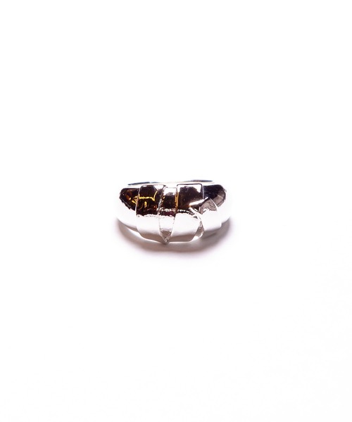 B.I.D.（ビーアイディー）の「Ayler アイラー / RING ロールバンド太リング（リング・レディース・シルバー/ゴールド・11号/13号）」の9枚目の写真