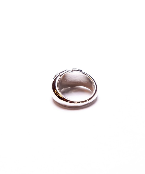 B.I.D.（ビーアイディー）の「Ayler アイラー / RING ロールバンド太リング（リング・レディース・シルバー/ゴールド・11号/13号）」の4枚目の写真