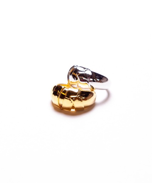 B.I.D.（ビーアイディー）の「Ayler アイラー / RING ロールバンド太リング（リング・レディース・シルバー/ゴールド・11号/13号）」の7枚目の写真