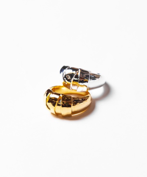B.I.D.（ビーアイディー）の「Ayler アイラー / RING ロールバンド太リング（リング・レディース・シルバー/ゴールド・11号/13号）」の6枚目の写真