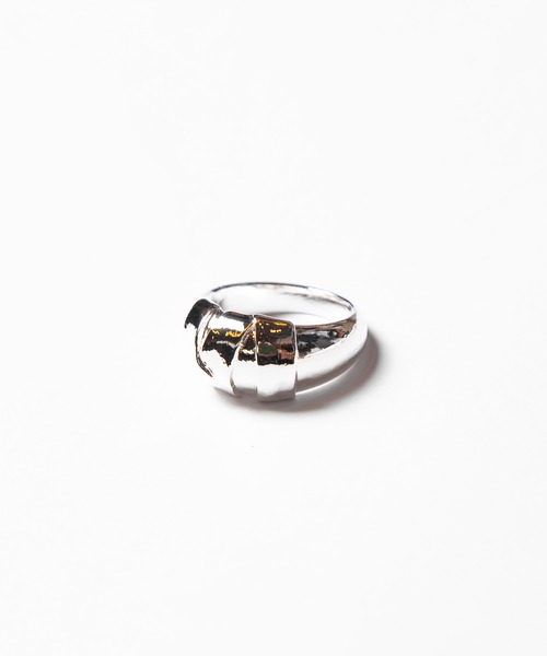 B.I.D.（ビーアイディー）の「Ayler アイラー / RING ロールバンド太リング（リング・レディース・シルバー/ゴールド・11号/13号）」の13枚目の写真
