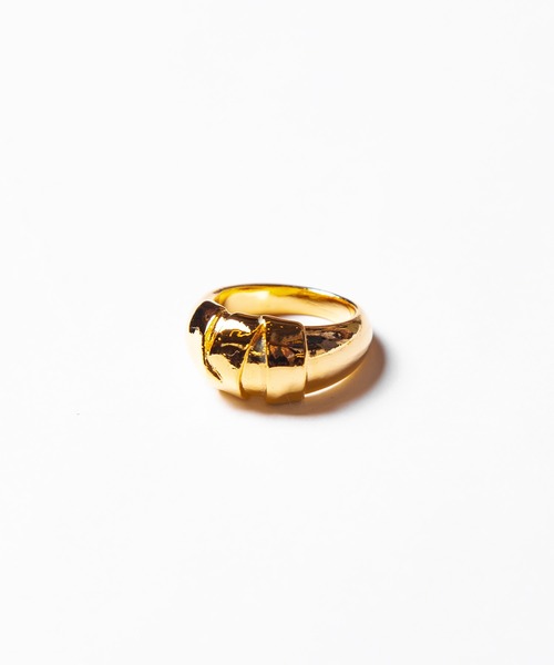 B.I.D.（ビーアイディー）の「Ayler アイラー / RING ロールバンド太リング（リング・レディース・シルバー/ゴールド・11号/13号）」の14枚目の写真