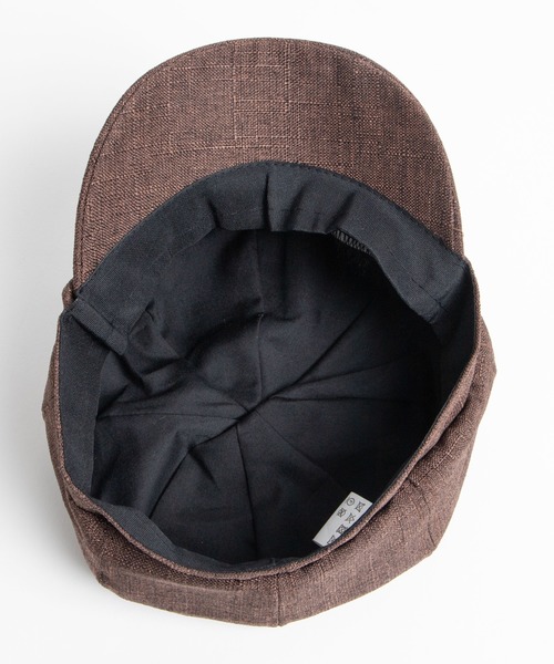 WEGO（ウィゴー）の「WEGO/リネンボリュームキャスケット（キャスケット・レディース・ブラック/ベージュ/ブラウン・FREE）」の5枚目の写真