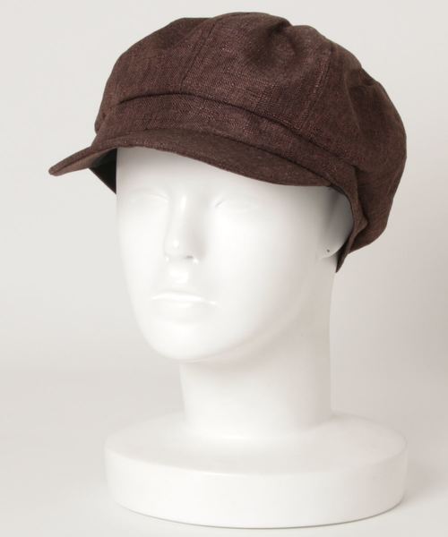 WEGO（ウィゴー）の「WEGO/リネンボリュームキャスケット（キャスケット・レディース・ブラック/ベージュ/ブラウン・FREE）」の10枚目の写真