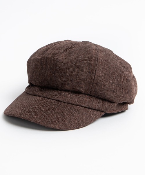 WEGO（ウィゴー）の「WEGO/リネンボリュームキャスケット（キャスケット・レディース・ブラック/ベージュ/ブラウン・FREE）」の17枚目の写真