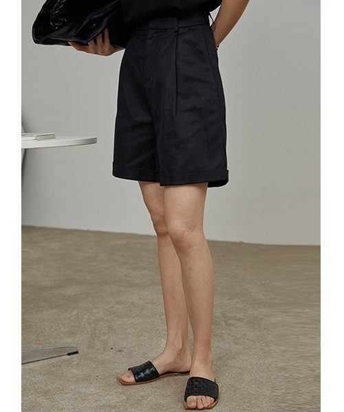 chuclla】linen short pants sb-4 chw1209-ファッション通販