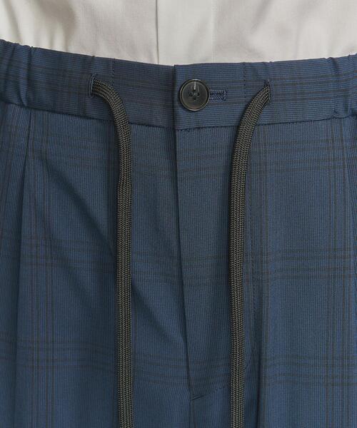 BEAUTY&YOUTH UNITED ARROWS（ビューティーアンドユースユナイテッドアローズ）の「BY ライト TR チェック 1P テーパード イージーパンツ（その他パンツ・メンズ・ネイビー/グレー・LARGE/X-LARGE/SMALL/MEDIUM）」の11枚目の写真