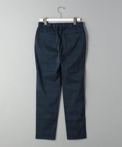 BEAUTY&YOUTH UNITED ARROWS（ビューティーアンドユースユナイテッドアローズ）の「BY ライト TR チェック 1P テーパード イージーパンツ（その他パンツ・メンズ・ネイビー/グレー・LARGE/X-LARGE/SMALL/MEDIUM）」の13枚目の写真