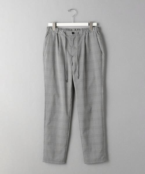 BEAUTY&YOUTH UNITED ARROWS（ビューティーアンドユースユナイテッドアローズ）の「BY ライト TR チェック 1P テーパード イージーパンツ（その他パンツ・メンズ・ネイビー/グレー・LARGE/X-LARGE/SMALL/MEDIUM）」の17枚目の写真