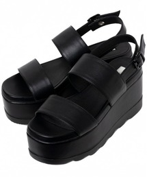 R&E | 【20SS新作】【R&E】厚底シャークソールWストラップサンダル(サンダル)